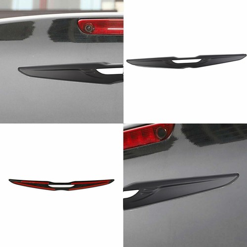 Matte Black Rear Car Logo Emblem Cover Trim For Chrysler 300 2011+ Accessories - Foto 6 di 11