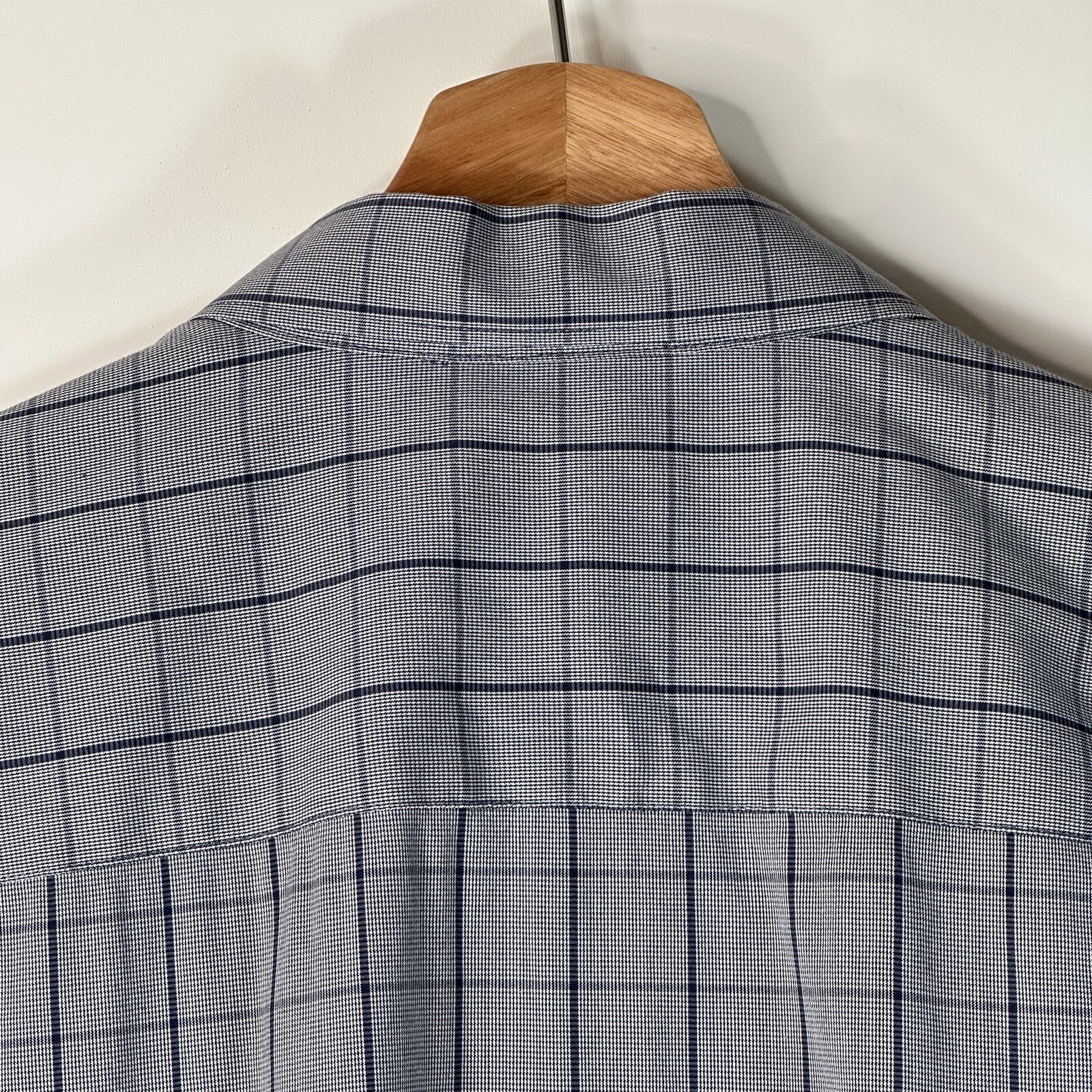Theory Button Down Shirt Murrary Houndstooth Grid… - image 6