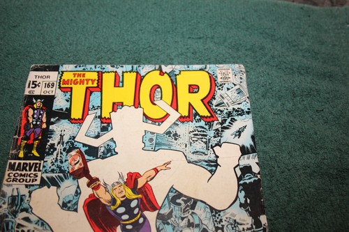 Thor #169 Comic grade 5.5 - Picture 5 of 11