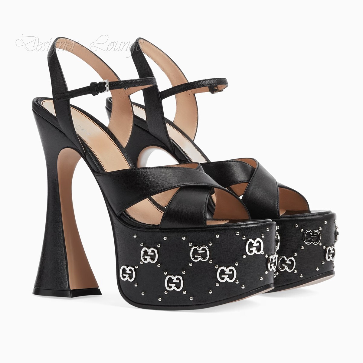 【関税込み】gucci Incrocio GG' sandals Sandals with Web detail and GG Incrocio GUCCI - Nugnes1920