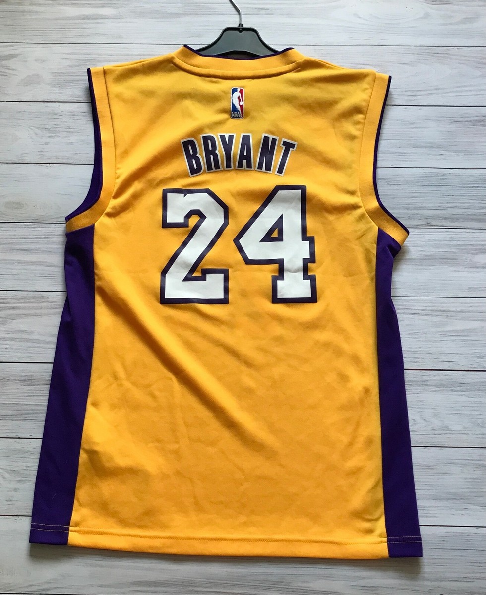 Los Angeles Lakers NBA Basketball Adidas Jersey Size S #24