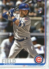 2019 Topps #606 Johnny Field Chicago Cubs Rookie Card
