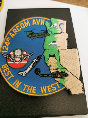 US Air Force - 124th ARCOM AVN - Best in the West - PATCH