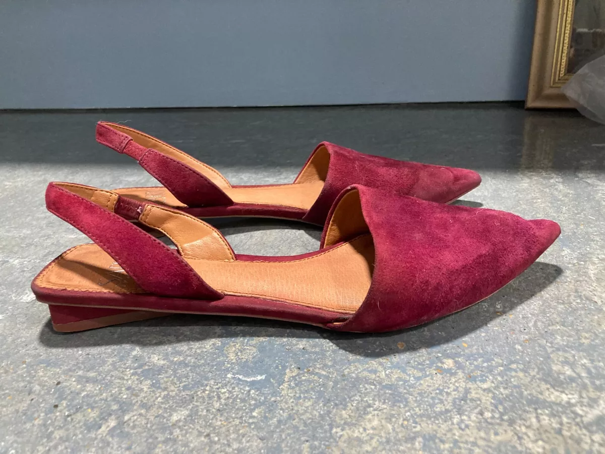 Graydon pointy toe store slingback flat