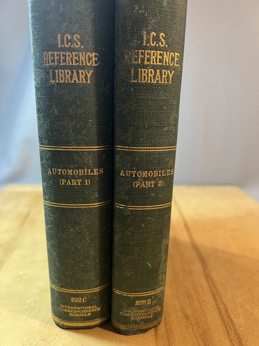 I.C.S. Reference Library Volumes 222&223, Automobiles Part 1&2