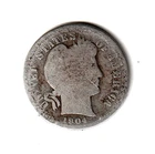 1904 S barber dime