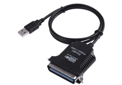 36-Pin Centronics To USB Cable For Parallel Printer No Setup Needed
