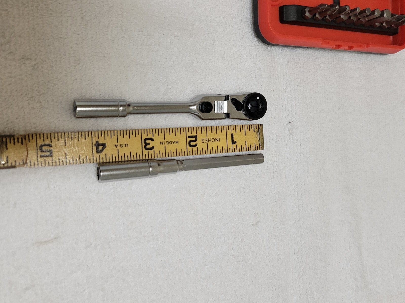 ICON RXFT35 Locking Flex Head Ratchet And Bit Set, 35 Pc. 1/4" drive