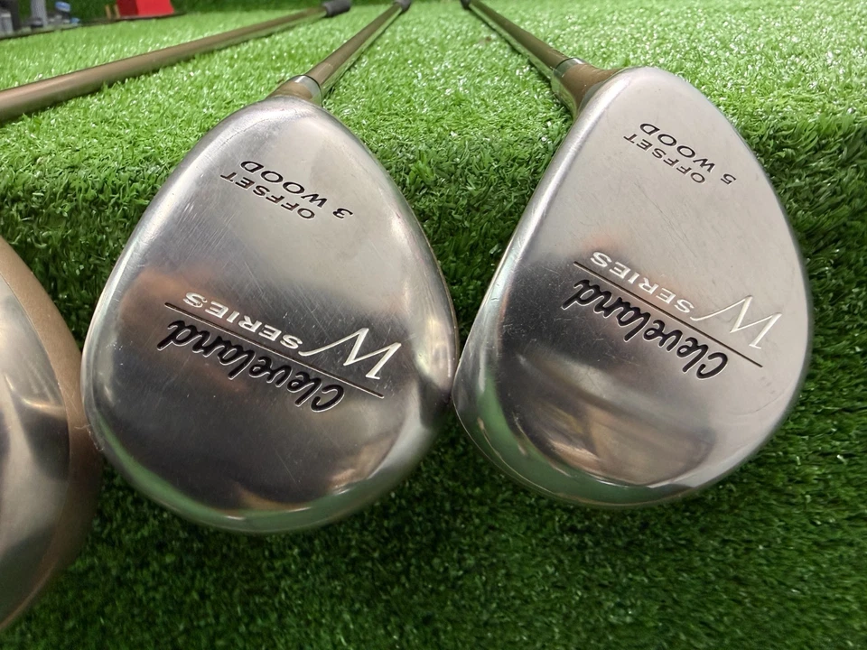 Juego de Madera Cleveland Serie W D,3,5 / Damas Grafito NUEVOS AGARRES EXCELENTES /sa6649 Foto 4 de 4