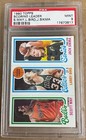 1980 Topps PSA 9 / Larry Bird Rookie / Scott May / Jack Sikma
