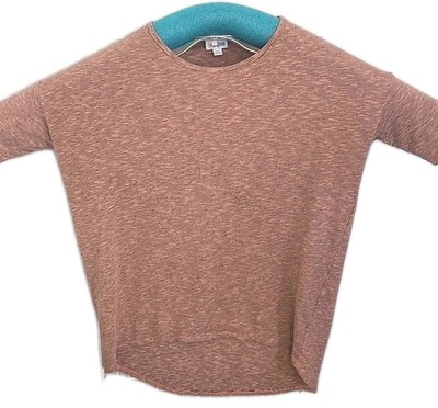 LuLaroe Casual Over Simply Comfort Hi Low Tunic Soft Terracotta Relaxed Fit