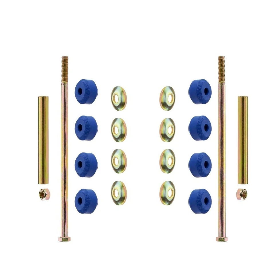 Juego de 2 eslabones de barra estabilizadora delantera o trasera Moog K80898 nuevos para Chevy K1500 Foto 2 de 2