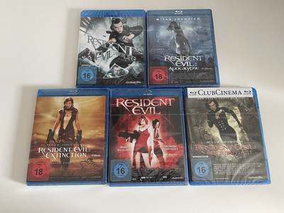 Resident Evit 1+2+3+4+5  Neu Blu Ray