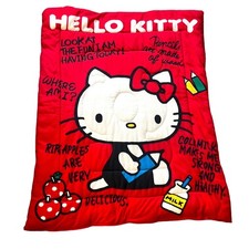 Edredón edredón reversible HELLO KITTY colcha felpa edredón polar TWN/FU 72x57