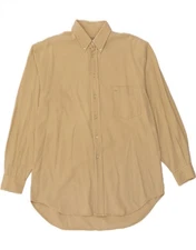 MURPHY & NYE Mens Shirt Large Beige Cotton UG08