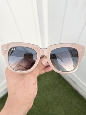 NEW Authentic Ray Ban State Street RB2186 2186 Light Brown Beige Size 49/20