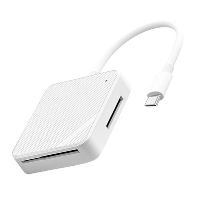 USB-C M2 SD SM XD Card Reader Reader 4-Slot Memory Card Adapter