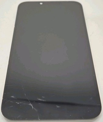 iPhone 13 Pro LCD Screen Digitizer Black Genuine Cracked Glass Good OLED GRADE C
