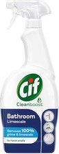 Cif Cleanboost Bathroom Spray 700ml Removes Limescale & Grime Streak Free 4.11 per litre