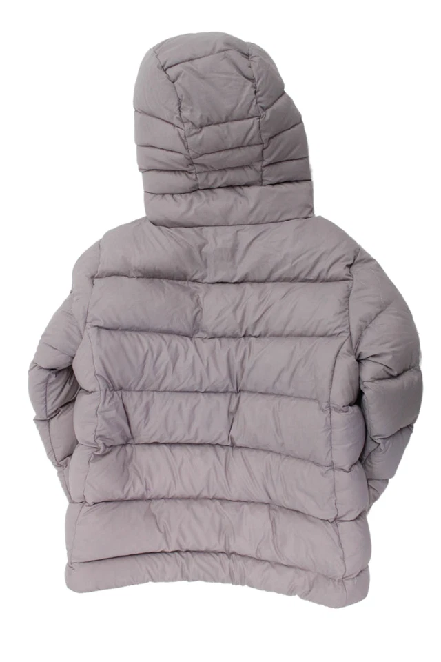 Chaqueta acolchada con capucha y cremallera completa Patagonia para niños y niñas púrpura talla 5-6 Foto 2 de 4