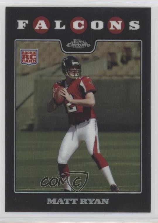 2008 Topps Chrome Refractor Matt Ryan #TC166 09if