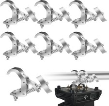 6 Pack Truss Clamp 1.57-2.4 Inch Stage Lighting Clamps Heavy Duty DJ Light Cl...
