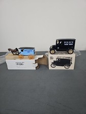 Vintage Lot of 2 Ertl Diecast Banks, NIB, 9879, 1399