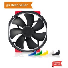 140mm PWM Quiet Fan with Customizable Pads - Ideal CPU Cooling Solution