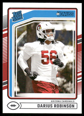 2024 Donruss Darius Robinson RC Arizona Cardinals #381