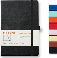 Hardcover Notebooks, A5 Lined Journals Notebook for Writing 160 Pages, 8.2 X 5.5