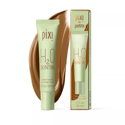Pixi H2O Skin Tint Foundation Gel~Espresso~ 35ml/1.2 fl oz NIB
