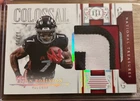 2025 Panini National Treasures Bijan Robinson Colossal Sick Patch /25!