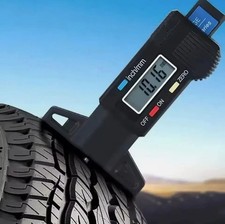Digital Tyre Tread Depth Gauge Measuring Tool Caliper Thickness Gauges Car Van