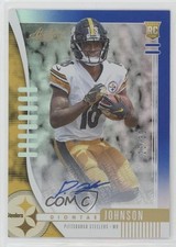 2019 Absolute Rookie Blue Spectrum Signatures 23/30 Diontae Johnson Auto 10qk