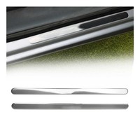Einstiegsleisten TüRschweller FüR Fiat Punto 2009-2012 Edelstahl Chrom 2Tlg