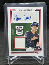 2022 Panini USA Stars & Stripes Theodore THEO GILLEN Signature Relic AUTO /299