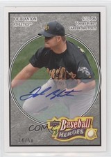 2008 Upper Deck Baseball Heroes Charcoal Auto /50 Joe Blanton #141 Auto 0y9m