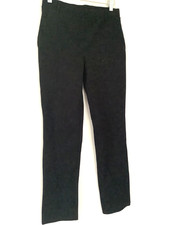Quince Black Ponte Knit Straight Leg Pant Size Petite Small New
