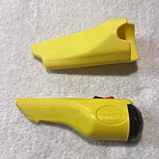 The Nack Utility Knife Yellow Handle, Adjustable Dial Blade Cartridge, Cover
