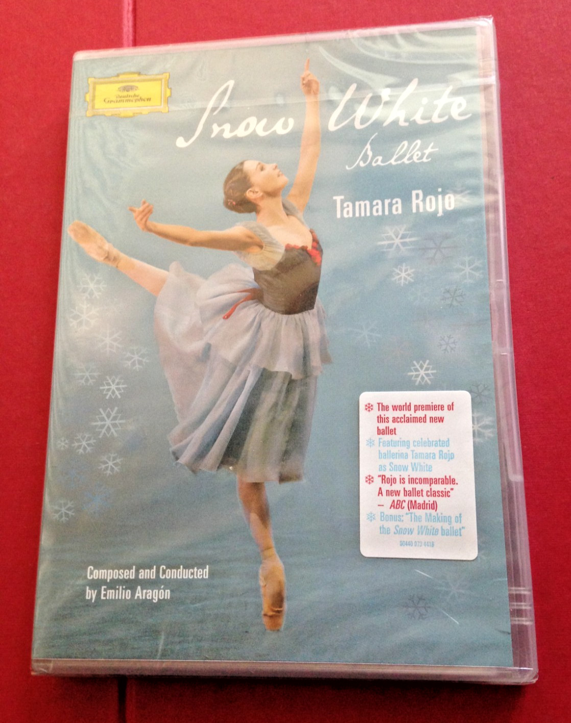NEW & FACTORY SEALED Snow White Ballet Tamara Rojo DVD Free UK Post