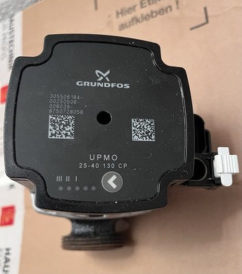 Grundfos Pumpe UPMO 25-40 Baulänge 130mm für Brennwertkessel