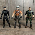 GI Joe Classified Series Lot of 3 6" Action Figures -  Stuart Snake Eyes & Flint