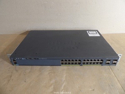 Cisco Catalyst 2960-X Series Ethernet Switch WS-C2960-X-24TS-L V03 + STACK
