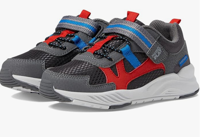 Stride Rite Unisex M2P Player Athletic Black Blue Red Big Ki