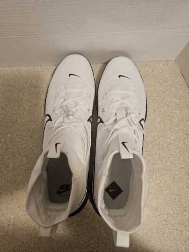 NIKE MENS ALPHA HUARACHE NXT TPU MOLDED BASEBALL HIGH TOP CLEATS SIZE 15 NWOB - Picture 5 of 8