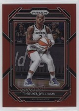 2023 Panini Prizm WNBA Red Prizm /199 Riquna Williams #128 0ud4
