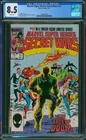 MARVEL SUPER HEROES SECRET WARS #11 1985 CGC 8.5 WP New Face Of Dr Doom