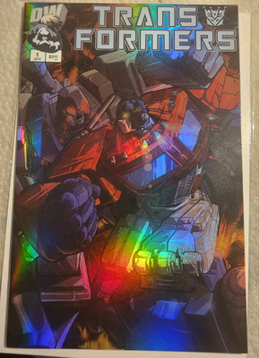  TRANSFORMERS G1 Vol.1 #1 Holofoil Cover Optimus vs Megatron BRAND NEW