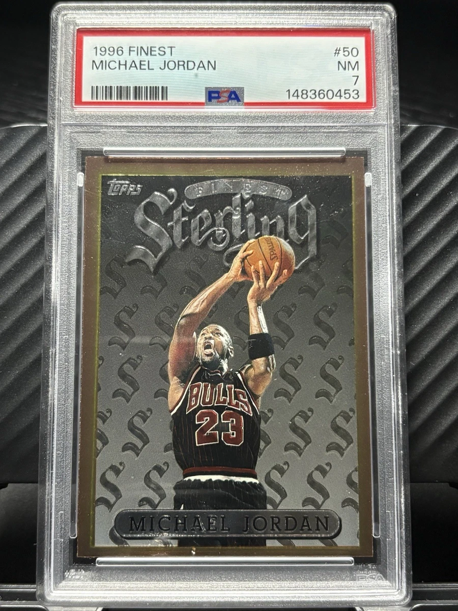 25+ Topps Finest Michael Jordan 1996-97 #50 for sale | Updated Oct