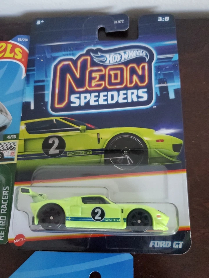Hot Wheels & Matchbox Lot Of 6 Ford GT40 Gulf Neon Fast & Furious Gum Ball 3000 - Image 4 of 4